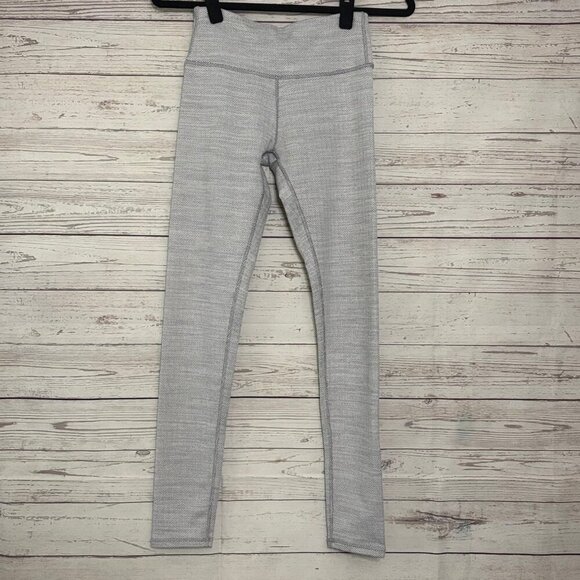 Kyodan Mini Grey Chevron Workout Legging TP/XS - Picture 1 of 7